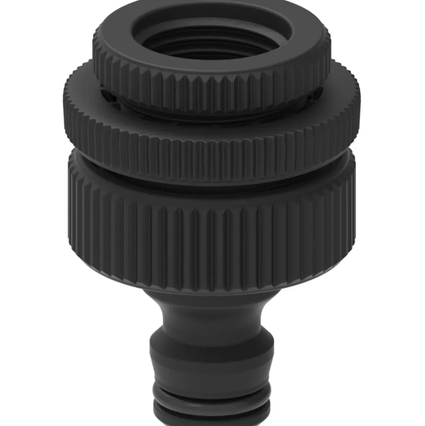 Presa rubinetto + Adattatore multifiletto 1" - 3/4"-1/2" (START-W)