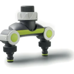 Presa rubinetto G.F. doppia uscita filetto 3/4" - Lime