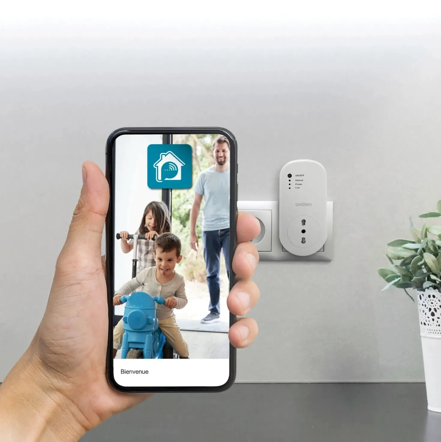 Presa smart Home Plug Wi-fi Avidsen Smart Home 16A