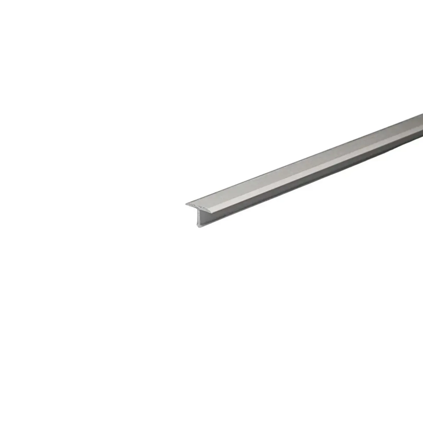 Profilo a T in alluminio anodizzato Tialu 2,7 m