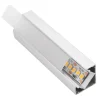 Profilo alluminio LED angolare cover opale 2 m