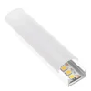 Profilo alluminio LED cover opale bianco H11 mm x L2 m