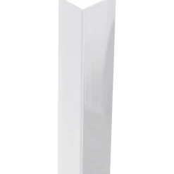 Profilo angolare 2,6 m 30x30 mm in pvc bianco opaco