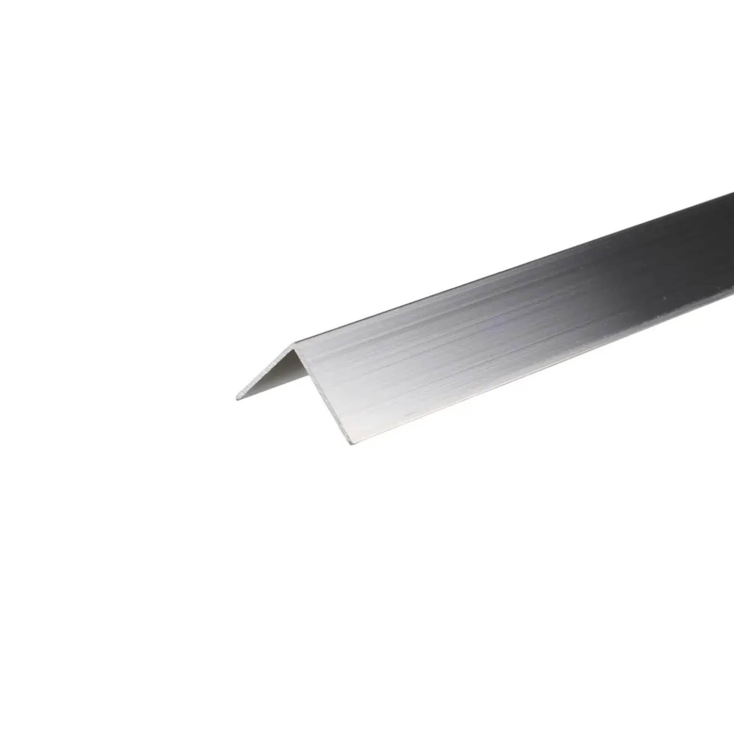 Profilo angolare 2 m 30x30 mm alluminio naturale