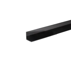 Profilo angolare 2 m 40x40 mm in pvc nero