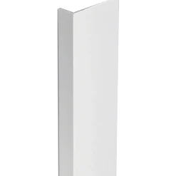 Profilo angolare a L 2,6 m 20x10 mm in pvc bianco opaco