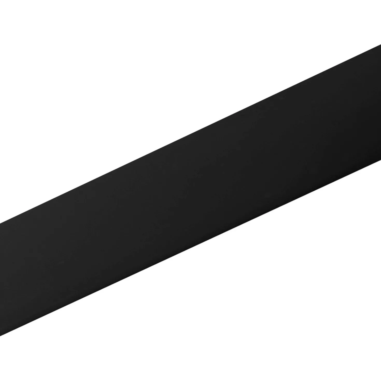 Profilo angolare a L 2,6 m 40x10 mm in pvc nero opaco
