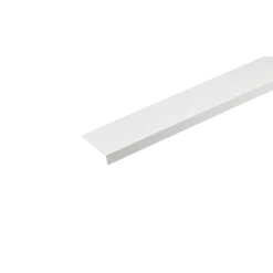 Profilo angolare a L 2,6 m 30x20 mm in pvc bianco opaco