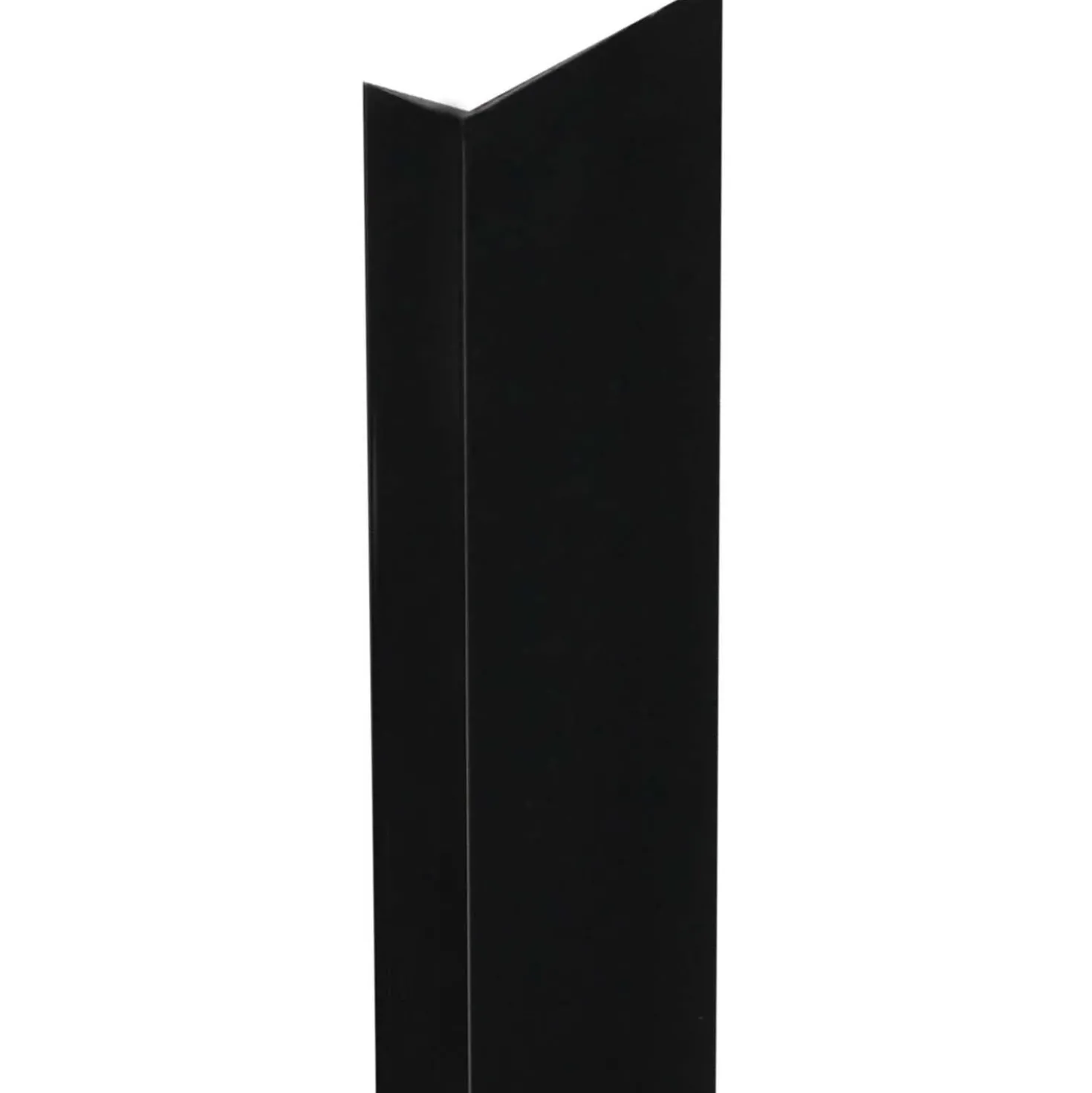 Profilo angolare a L 1 m 30x20x3 mm in pvc nero opaco