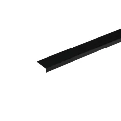 Profilo angolare a L 1 m 30x20x3 mm in pvc nero opaco