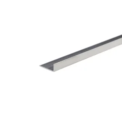 Profilo angolare a L 2 m 40x10 mm alluminio naturale