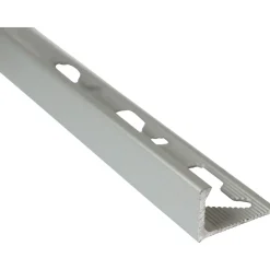 Profilo angolare Arcansas Alucer 1x1,9x100 cm argento