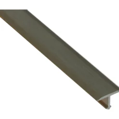 Profilo coprigiunto a T tonalità rame anodizzato spazzolato 9 mm x 0,9 m