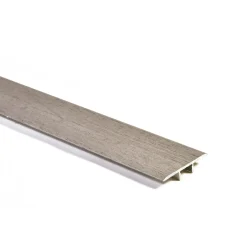 Profilo di giunzione/dilatazione pav laminati 0,8x3,8x90 cm rovere grigio chiaro