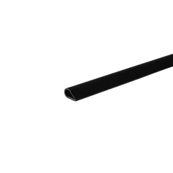 Profilo dorsetto 1 m x Ø 5 mm in pvc nero opaco