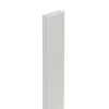 Profilo H in polipropilene bianco 97,5 cm