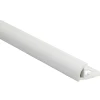 Profilo per piastrelle a quarto di cerchio PVC bianco opaco 8 mm x 2,5 m