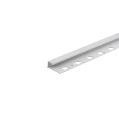 Profilo per rivestimento mattonelle Bianco pietra 10 mm