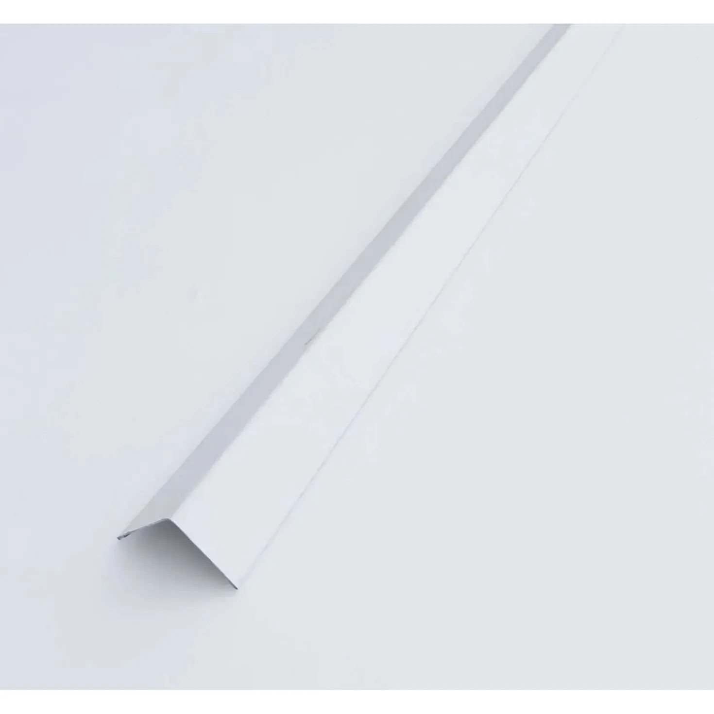 Profilo perimetrale ad L 24/24 lunghezza 3 m bianco