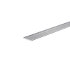 Profilo piatto 2 m 10x2 mm alluminio naturale