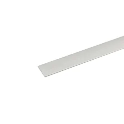 Profilo piatto 2 m 40x3 mm alluminio naturale anodizzato