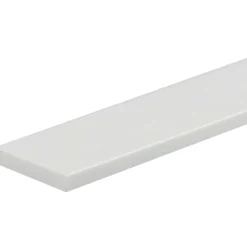 Profilo piatto 1 m 25x3 mm in pvc bianco opaco