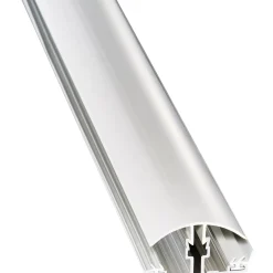 Profilo PVC di collegamento e bloccaggio PVC 1,0/1,6 cm 200 cm bianco
