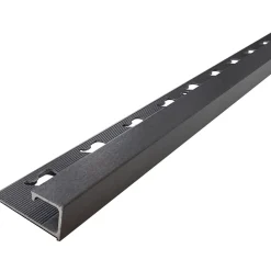 Profilo quadrato Arcansas alluminio polv. Antracite 1x2,7x250 cm