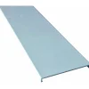Profilo terminale CoverGlass alluminio bianco quadro 1 m