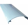 Profilo terminale CoverGlass alluminio satinato curvo 1 m
