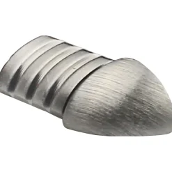 Profilo terminale quarto di tondo angolare acciaio inossidabile 8 mm