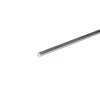 Profilo tondo pieno 1 m x Ø 6 mm alluminio naturale
