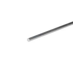 Profilo tondo pieno 1 m x Ø 6 mm alluminio naturale
