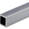 Profilo tubo quadro 1 m 15x15 mm alluminio naturale