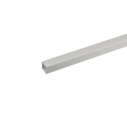 Profilo tubo quadro 2 m 20x20 mm alluminio naturale anodizzato