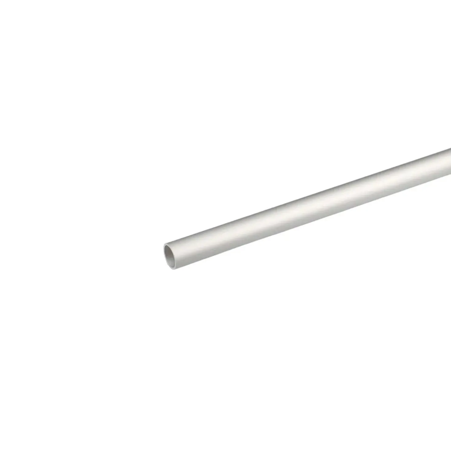 Profilo tubo tondo 2 m x Ø 10 mm alluminio argento