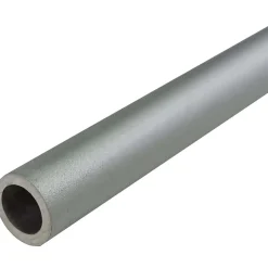 Profilo tubo tondo 1 m x Ø 6 mm alluminio argento