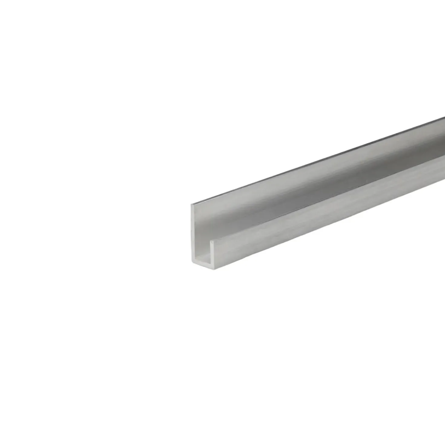 Profilo U cimasa 1 m 10x20 mm alluminio naturale