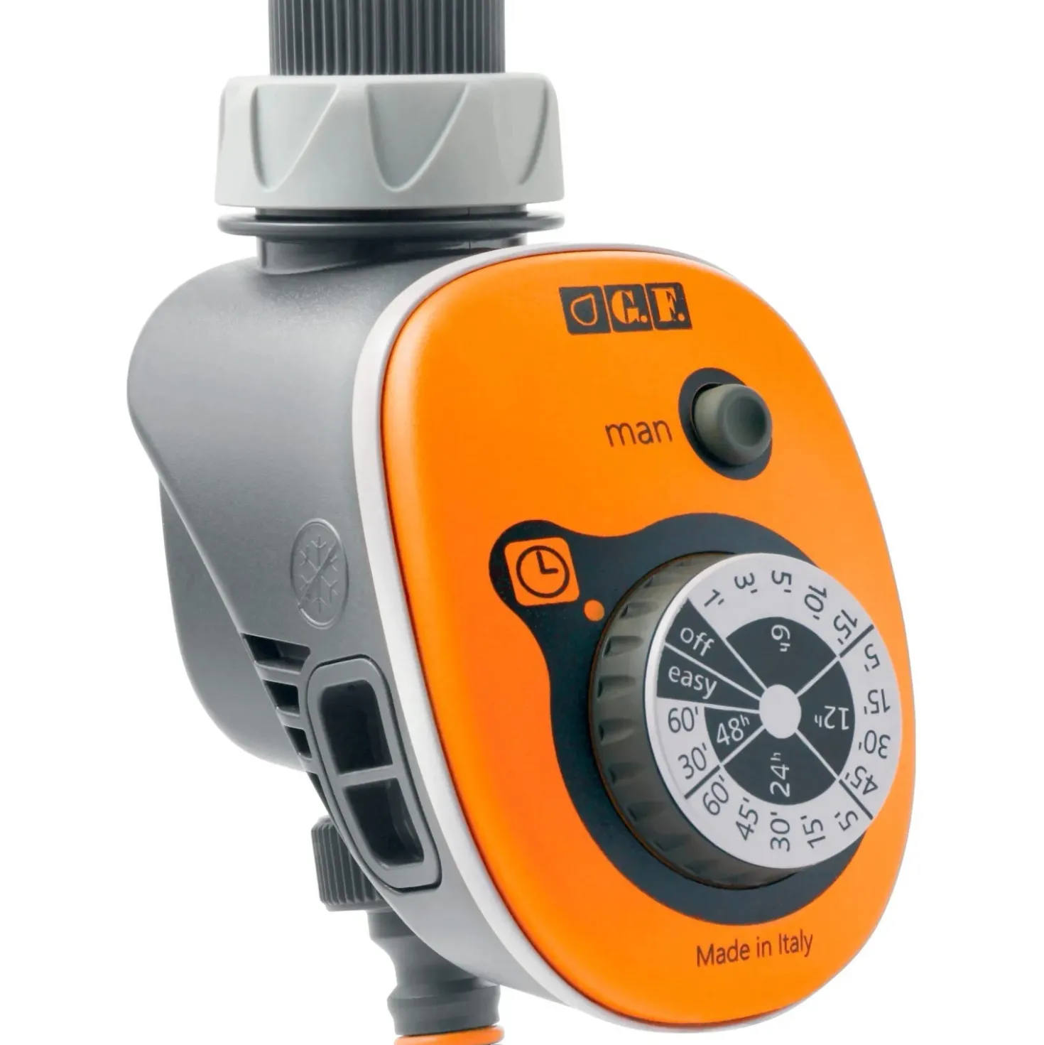 Programmatore elettronico irrigazione GF 16 easy arancio grigio