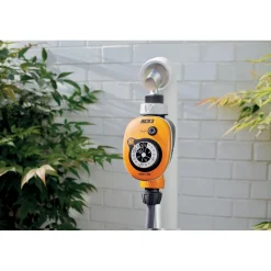 Programmatore elettronico irrigazione GF 16 easy arancio grigio