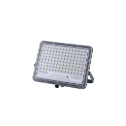 Proiettore LED solare in alluminio con pannello solare separato 2500 lm