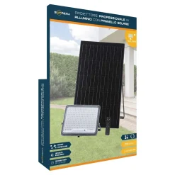 Proiettore solare LED ad alta luminosità dimmerabile 3700 lm