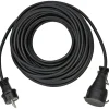 Prolunga gomma brennenstuhl® H05RR-F 3G1,5 da 15m nera