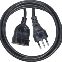 Prolunga plastica brennenstuhl® 10A 2m nero IT