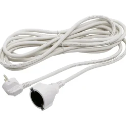 Prolunga presa tedesca Bianco 5 m