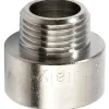 Prolunga ridotta in ottone cromato 3/8`` M x 1/2`` F