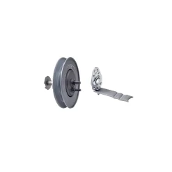 Puleggia tapparella Ø 240 mm con riduttore e supporto a sfera