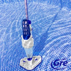 Pulitore elettrico per piscina Gre Electric Vac Plus a batteria