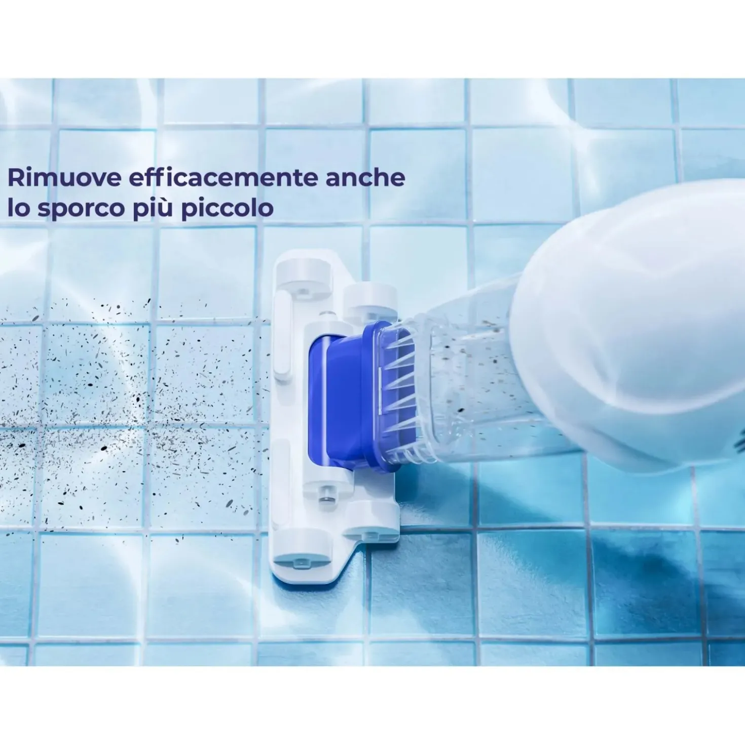 Pulitore elettrico per piscina Gre Electric Vac a batteria 250 W