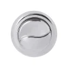Pulsante scarico WC pneumatico per cassette monoblocco cromato